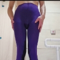 紫色裤袜
